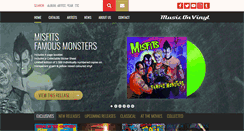 Desktop Screenshot of musiconvinyl.com