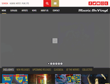 Tablet Screenshot of musiconvinyl.com